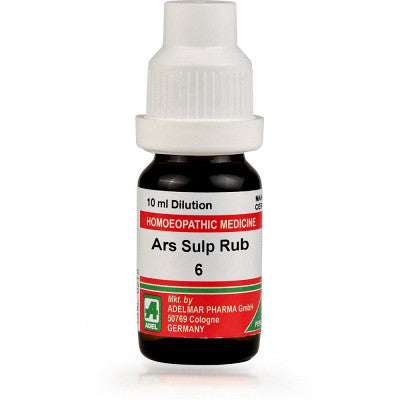 Adel Pekana Arsenic Sulphuratum Rubrum Dilution 6 CH (10ml)