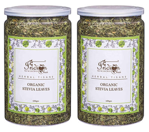 The Indian Chai - Organic Stevia Leaves 100g (Pack of 2)