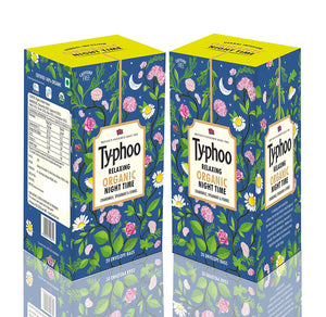 Typhoo Organic Herbal Infusion Night Time 20 Tea Bag Pack Of 2