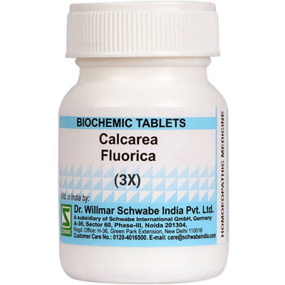 Willmar Schwabe India Calcarea Fluoricum Biochemic Tablet 3X (20g)