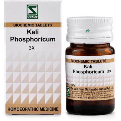 Willmar Schwabe India Kali Phosphoricum Biochemic Tablet 3X (20g)