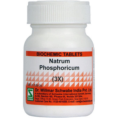 Willmar Schwabe India Natrum Phosphoricum Biochemic Tablet 3X (20g)