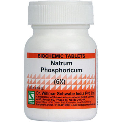 Willmar Schwabe India Natrum Phosphoricum Biochemic Tablet 6X (20g)