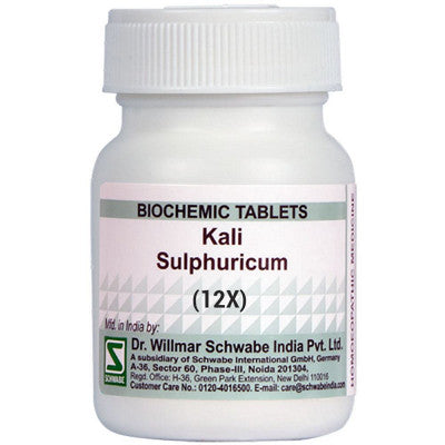 Willmar Schwabe India Kali Sulphuricum Biochemic Tablet 12X (20g)