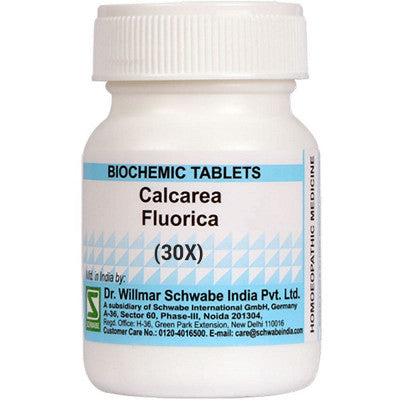 Willmar Schwabe India Calcarea Fluoricum Biochemic Tablet 30X (20g)