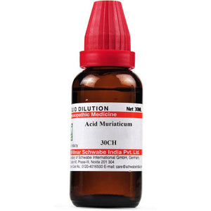 Willmar Schwabe India Acid Muriaticum 30 CH (30ml)