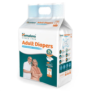 Himalaya Adult Diapers  Large - 10s - 38-54in