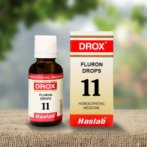HASLAB DROX 11 FLURON DROPS (FLU, CATARRHAL FEVER) 30ML