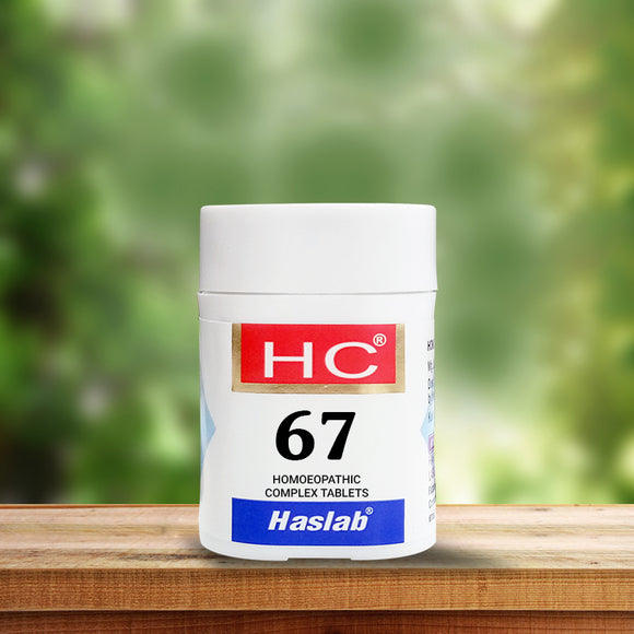 HASLAB HC- 67 HOMOLAX TABLETS 550GMS