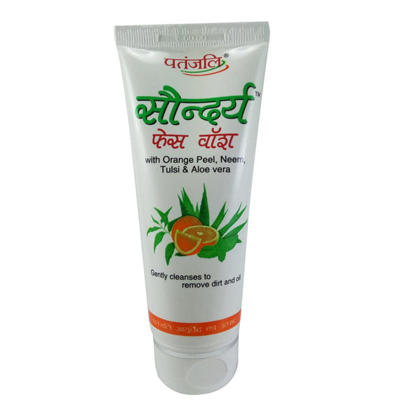 PATANJALI SAUNDARYA FACE WASH 60 GM