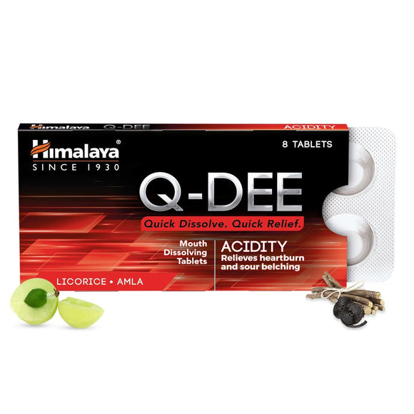 Himalaya Q-DEE ACIDITY 1N X 8's