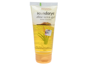 PATANJALI SAUNDARYA ALOE VERA GEL KESAR CHANDAN 60 ML