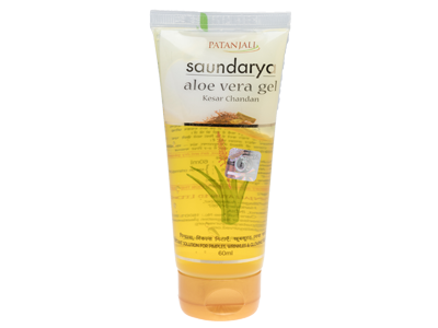 PATANJALI SAUNDARYA ALOE VERA GEL KESAR CHANDAN 60 ML
