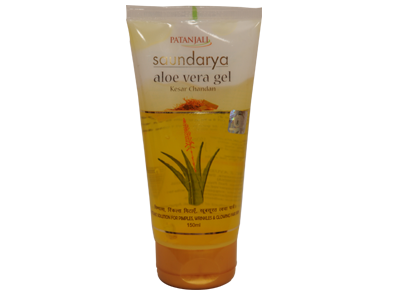 PATANJALI SAUNDARYA ALOE VERA GEL KESAR CHANDAN 150 ML