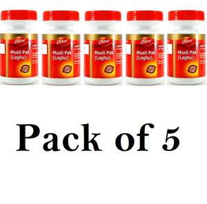 Dabur Laghu Musali Pak Granule (Pack of 5) 125g Each
