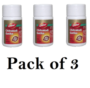 Dabur Chitrakadi Gutika (Pack of 2) 80tab Each