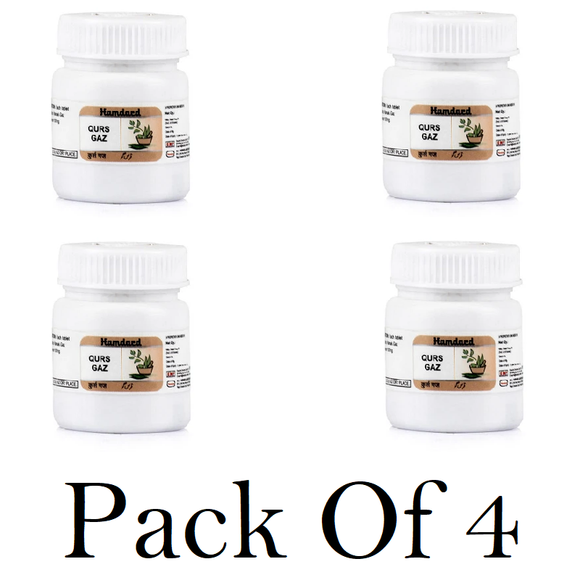 Hamdard Qurs Gaz (Pack Of 4) 20tab Each