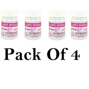 Hamdard Qurs Suzak (Pack Of 4) 40tab Each