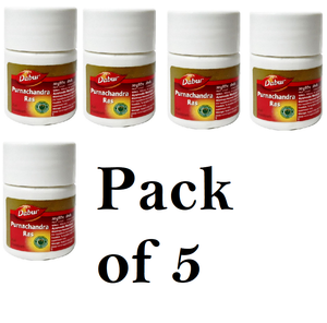 Dabur Purnachandra Ras (Pack of 5) 20tab Each