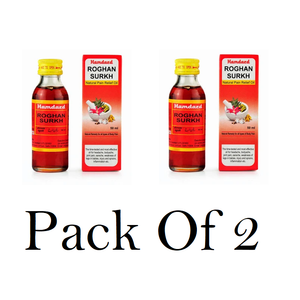 Hamdard Rogan Surkh (Pack Of 2) 50ml Each
