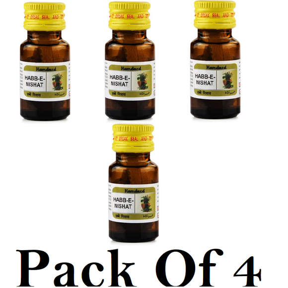Hamdard Habbe Nishat (Pack Of 4) 16Pills Each