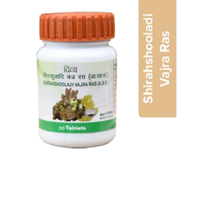 PATANJALI DIVYA SHIRAHSHOOLADI VAJRA RAS 30 TAB 15 GM