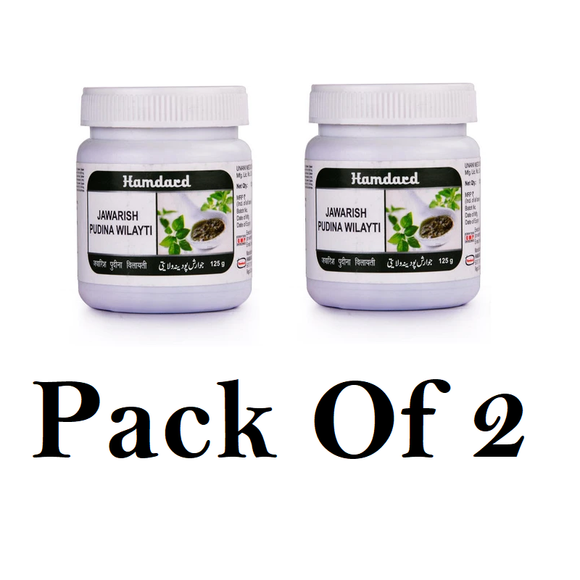 Hamdard Jawarish Pudina Wilayti (Pack Of 2) 125g Each