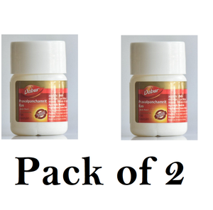 Dabur Praval Panchamrit Ras ( With Moti) (pack of 2) 20tab Each