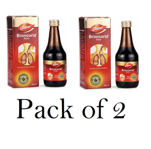 Dabur Bronchorid Syrup (Pack of 2) 200ml Each