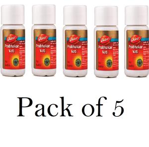 Dabur Prabhakar Vati (Pack of 5) 40tab Each