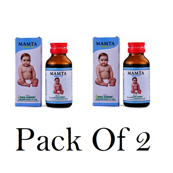 New Shama Mamta Ghutti (Pack Of 2) 60ml Each