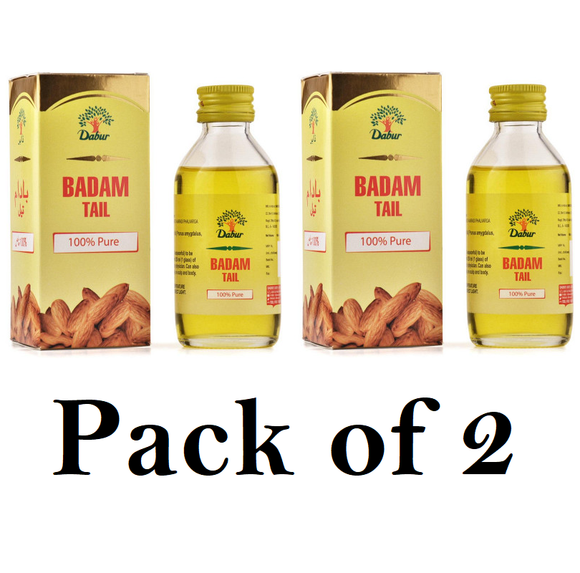Dabur Badam Tail (Pack of 2) 100ml Each