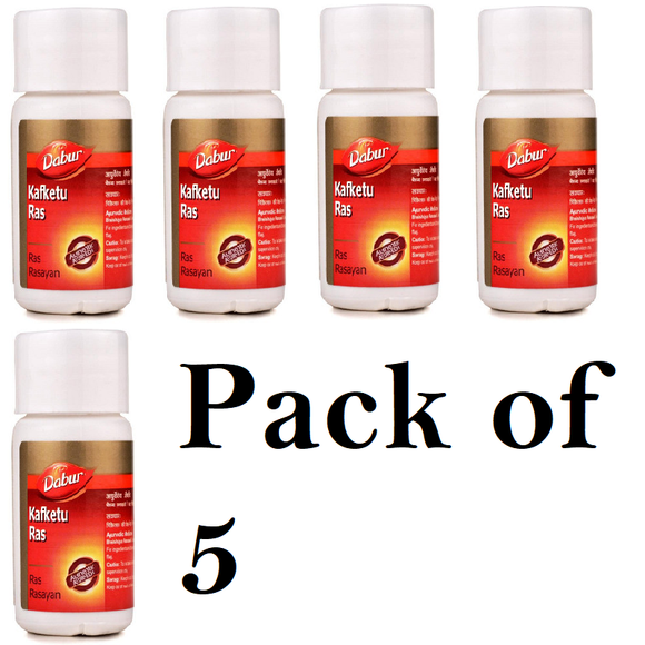 Dabur Kafketu Ras (Pack of 5) 40tab Each