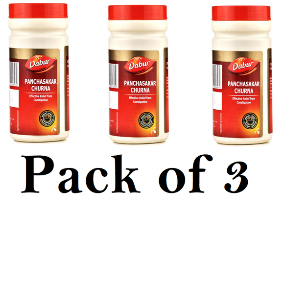 Dabur Panchsakar Churna (Pack of 3) 60g Each