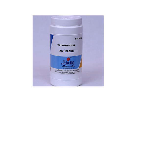 Similia India Trituration Antim Ars 3X (450g) Tablets