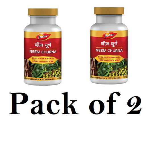 Dabur Neem Churna (Pack of 2)100g Each