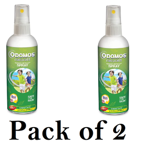 Dabur Odomos Narurals Mosquito Repellant Spray (Pack of 2) 100 Ml Each