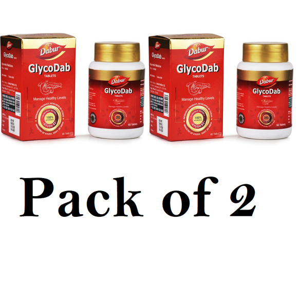 Dabur GlycoDab (Pack of 2) 60tab Each