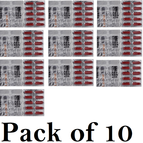Dabur Lipistat (Pack of 10) 10caps Each