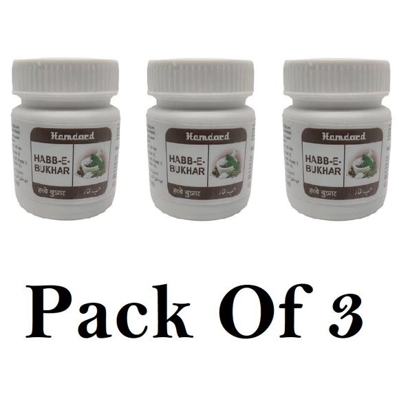 Hamdard Habbe Bukhar (Pack Of 3) 30tab Each