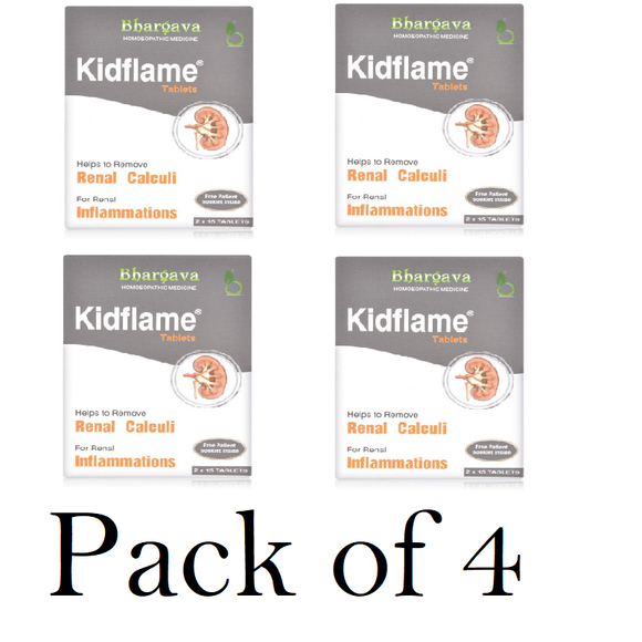 Dr. Bhargava Kidflame Tablets (Pack of 4) 30tab Each
