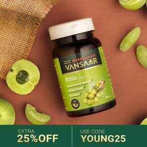 Baidyanath Vansaar Amla Tablets | From The House Of Baidyanath | Boosts Immunity | Anti-Oxidant | 60 Tablets
