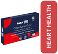 Tata 1mg CoQ 10 Tablet 99% Ubiquinone with Zinc, Omega 3 & L-Arginine for Heart Health 10 Tablets