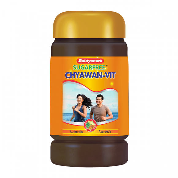 Baidyanath Sugarfree Chyawan Vit - Specially Formulated Chyawanprash With No Added Sugar - 500GM