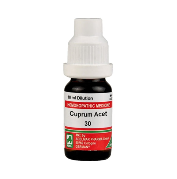 ADEL Cuprum Acet Dilution 30 CH (10ml)