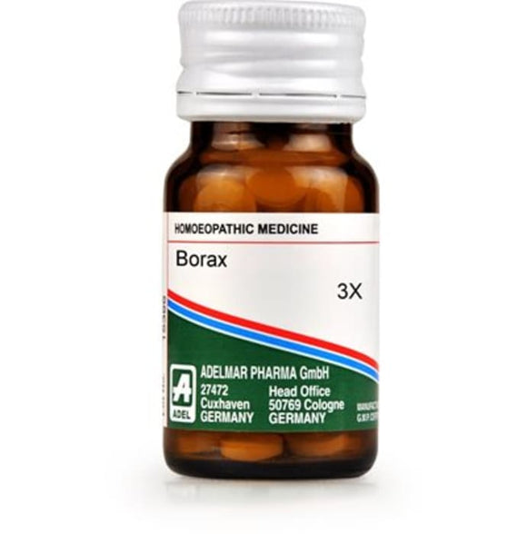 ADEL Borax Trituration Tablet 3X (20gm)