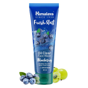 Himalaya Fresh Start Oil Clear Blueberry Face Wash 50ml