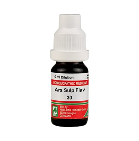 ADEL Ars Sulp Flav Dilution 30 CH (10ml)