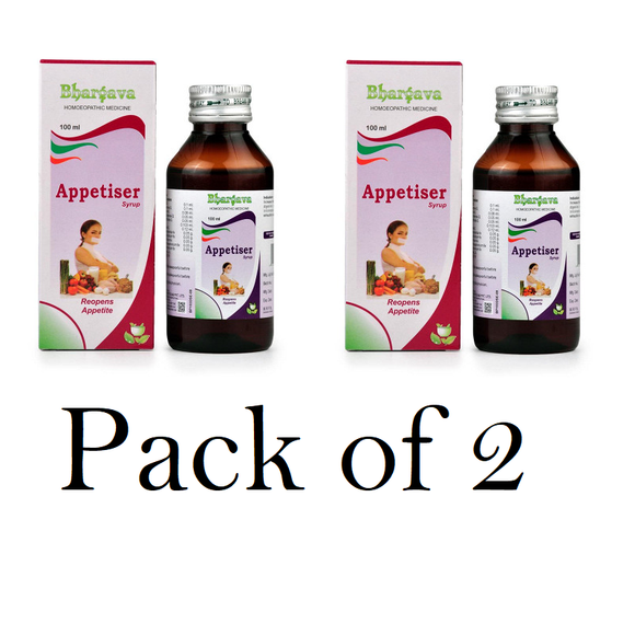 Dr. Bhargava Appetiser Syrup (Pack of2) 100ml Each