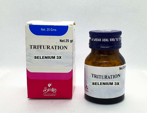 Similia India Trituration Selenium 3X (25g) Tablets